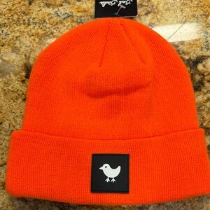 Bad Birdie Orange Beanie Hat